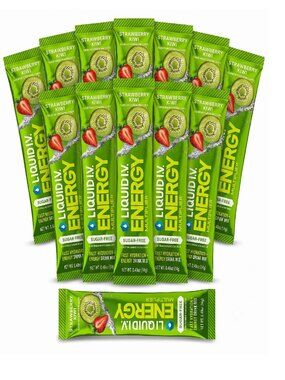 Sugar Free Energy Drink Mix, Stawberry Kiwi, 0.49 Oz, 13-Stick Pack